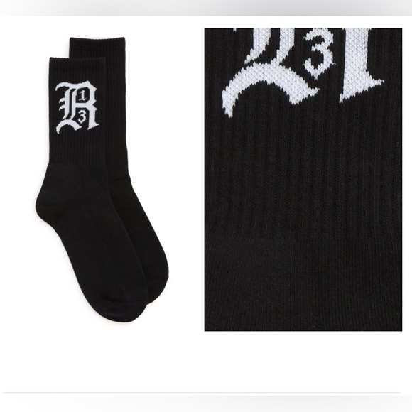 R13 Socks Set of 2 - Picture 3 of 4